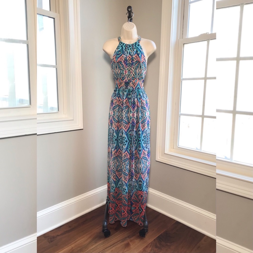 Eliza J Chiffon Maxi Dress - Women’s 4  LIKE NEW